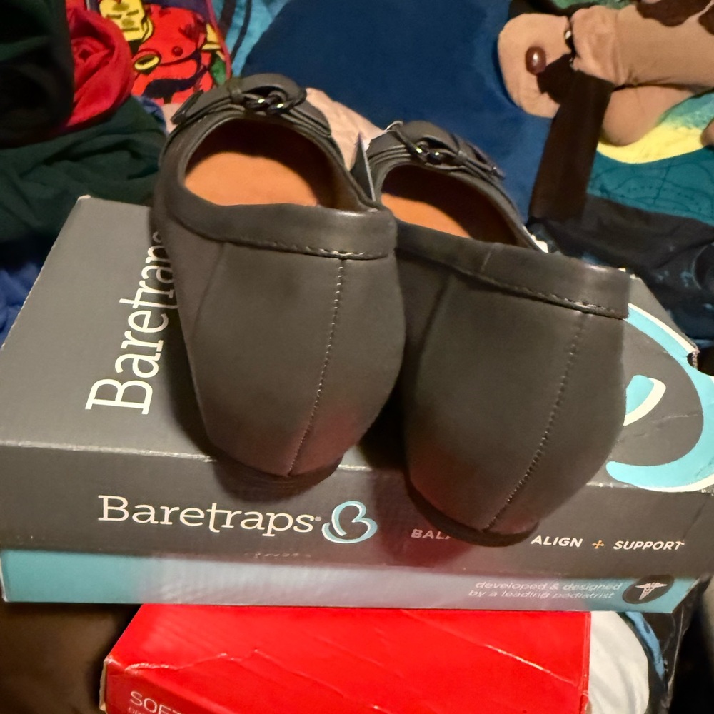 Bare Traps Wedge Shoes Gray size 8 NEW - Picture 3 of 5